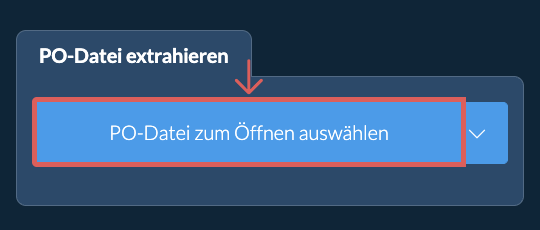 PO-Datei extrahieren