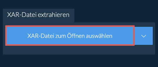 XAR-Datei extrahieren