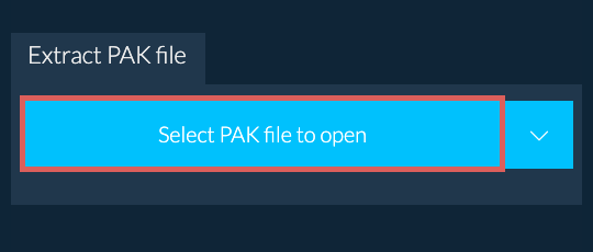 Extract PAK file