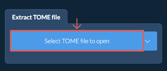 Extract TOME file