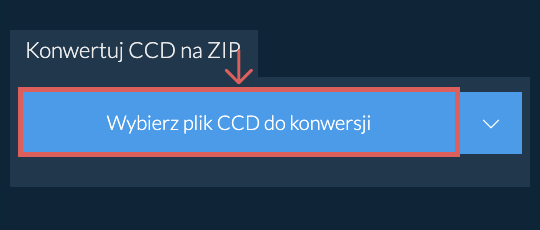 Konwertuj CCD na ZIP