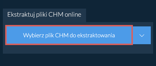 Ekstraktuj pliki CHM online