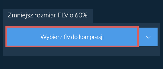 Zmniejsz rozmiar flv o 60%