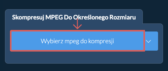 Skompresuj mpeg Poniżej określonego rozmiaru
