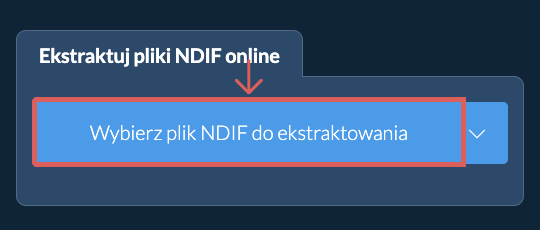 Ekstraktuj pliki NDIF online