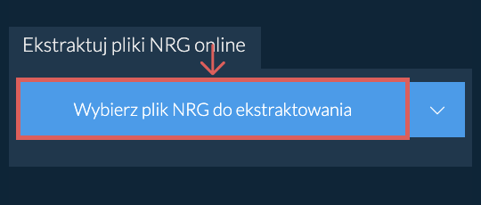 Ekstraktuj pliki NRG online