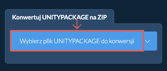 Konwertuj UNITYPACKAGE na ZIP