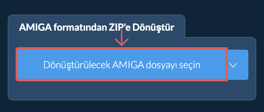AMIGA formatından ZIP'e Dönüştür