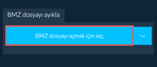 BMZ dosyayı ayıkla