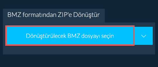 BMZ formatından ZIP'e Dönüştür
