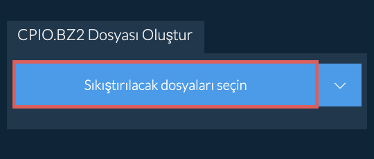 CPIO.BZ2 Dosyası Oluştur