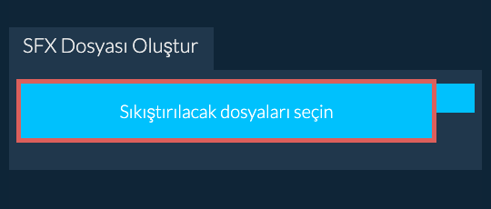 SFX Dosyası Oluştur
