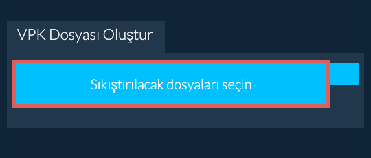 1. VPK Dosyası Oluştur