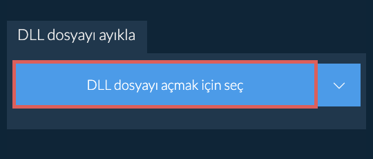 DLL dosyayı ayıkla