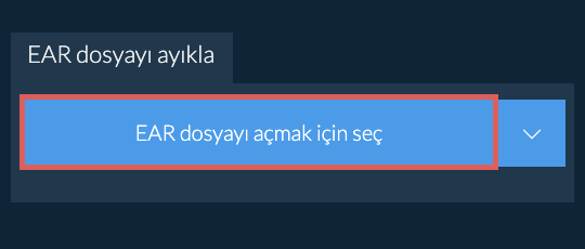 EAR dosyayı ayıkla