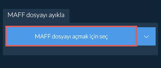 MAFF dosyayı ayıkla