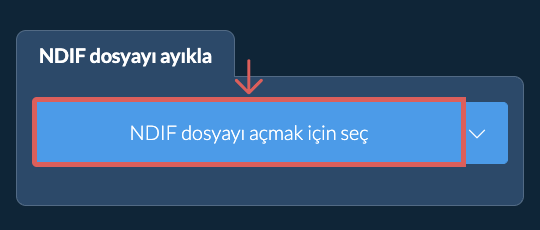 NDIF dosyayı ayıkla
