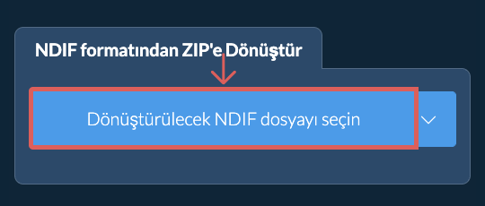 NDIF formatından ZIP'e Dönüştür