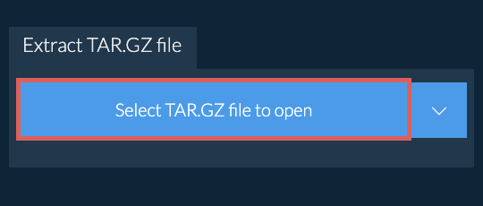 Extract TAR.GZ file