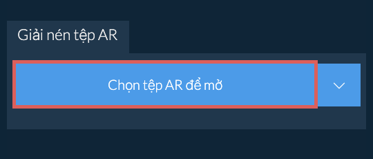 Giải nén tệp AR