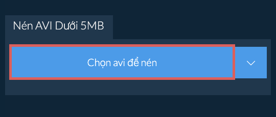 Nén avi Dưới 5MB