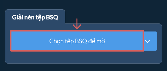 Giải nén tệp BSQ