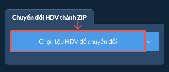 Chuyển đổi HDV thành ZIP