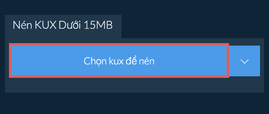 Nén kux Dưới 15MB