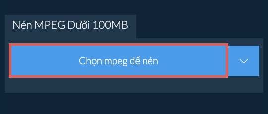Nén mpeg Dưới 100MB