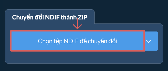 Chuyển đổi NDIF thành ZIP