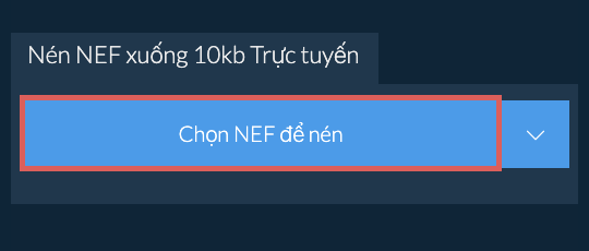 Nén NEF xuống 10kb Trực tuyến