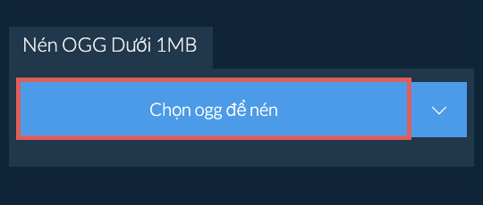 Nén ogg Dưới 1MB
