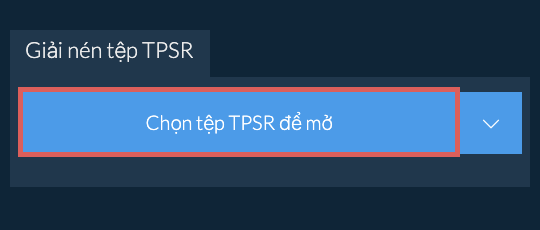 Giải nén tệp TPSR