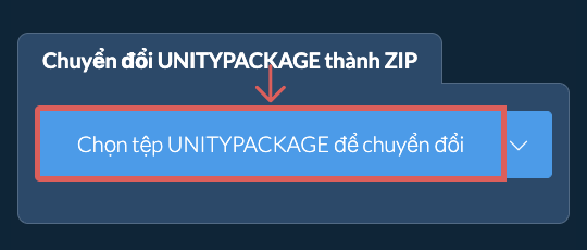 Chuyển đổi UNITYPACKAGE thành ZIP