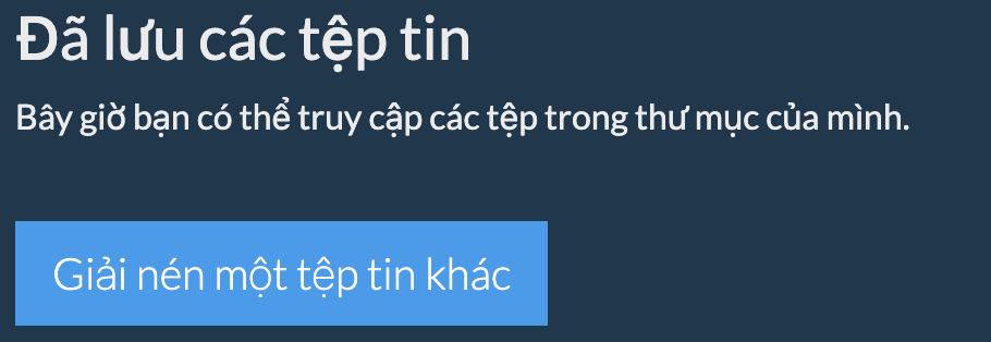 Lưu tệp. Vui lòng chờ...