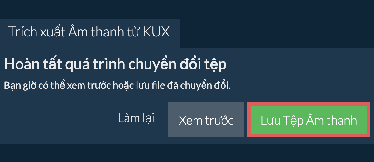 Lưu Tệp Âm thanh