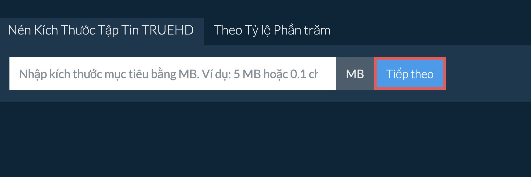 Giảm truehd Dưới Kích Thước Cụ Thể