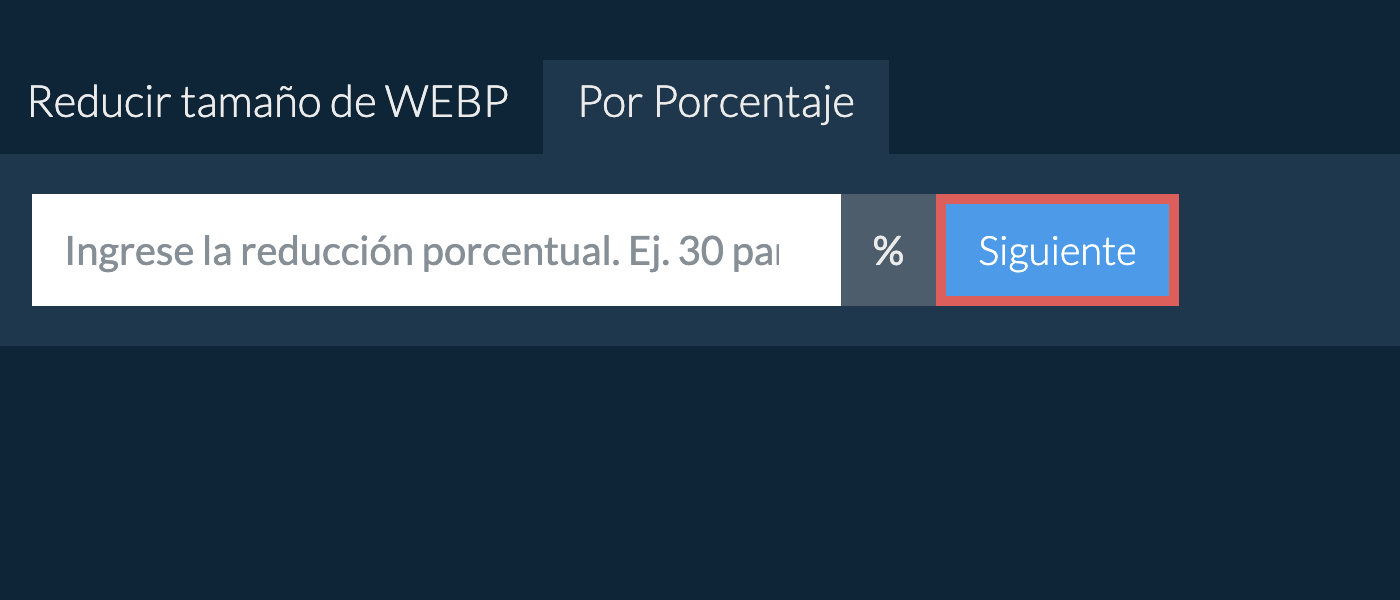 Reducir webp por porcentaje