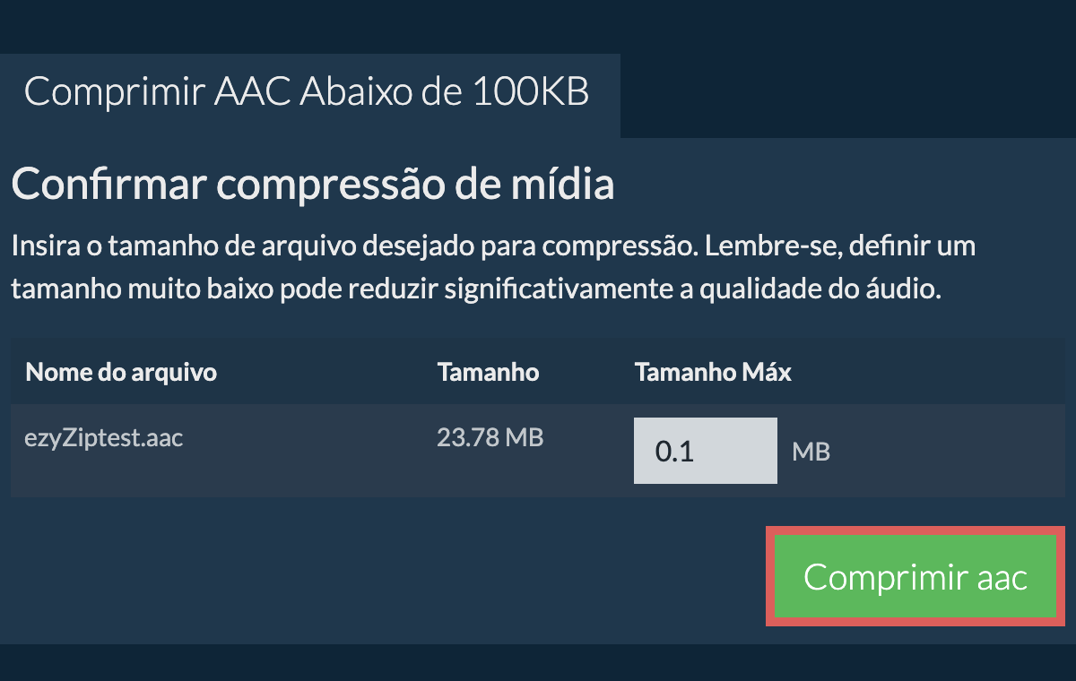 comprima-aac-abaixo-de-100kb-online-gr-tis-e-seguro-ezyzip