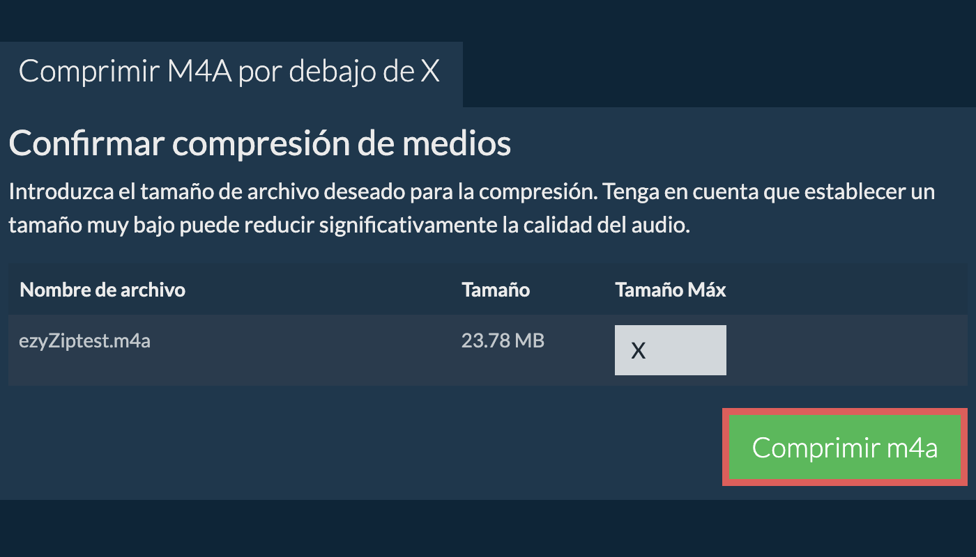Convertir a X