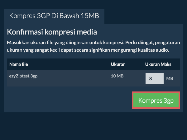 Konversi ke 15MB Konversi ke 15MB