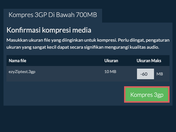 Konversi ke 700MB Konversi ke 700MB