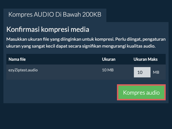 Konversi ke 200KB Konversi ke 200KB