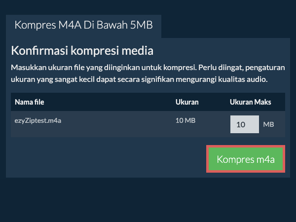 Konversi ke 5MB Konversi ke 5MB
