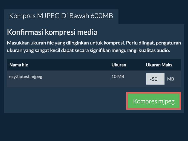 Konversi ke 600MB Konversi ke 600MB