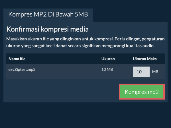 Konversi ke 5MB Konversi ke 5MB