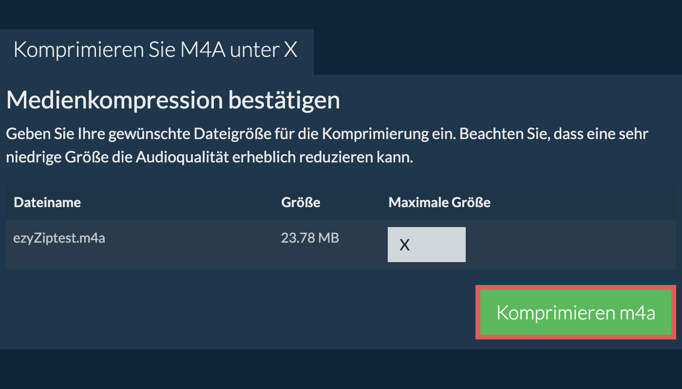 In X konvertieren