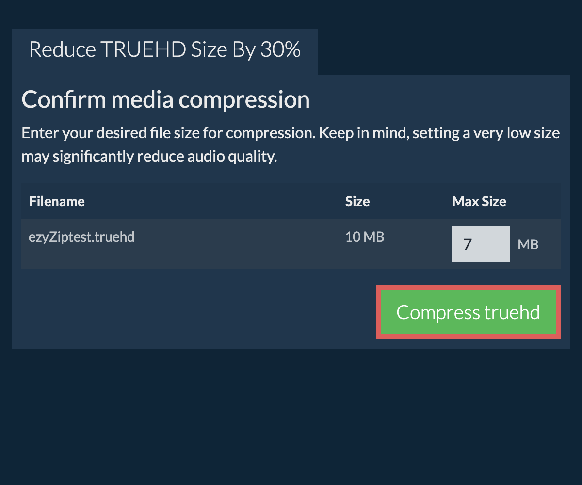 Compress 30%