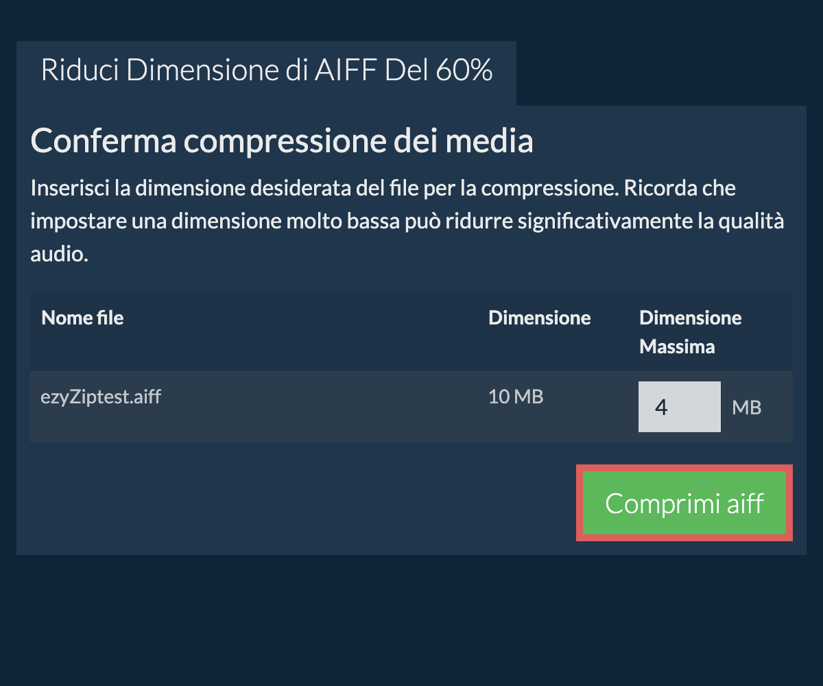 Comprimi 60%