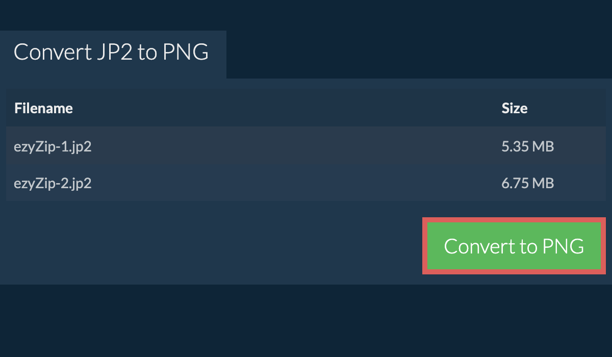 Convert to png